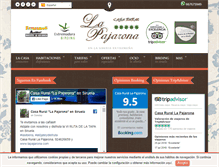 Tablet Screenshot of lapajarona.com